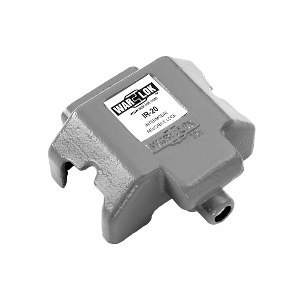 intermodal barrier container lock