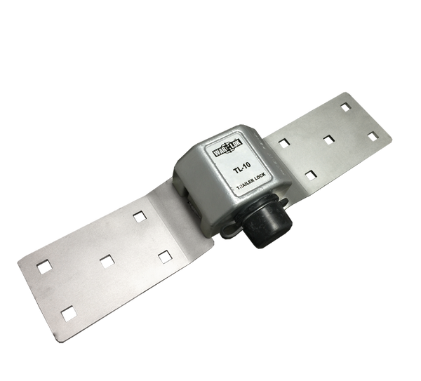 Trailer Door Lock and Hasp