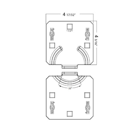puck lock hasp dimensions