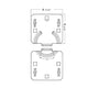 puck lock hasp dimensions