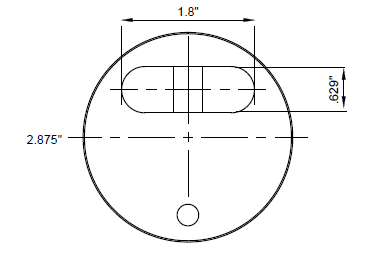 Puck Lock Dimensions