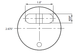Puck Lock Dimensions