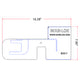 tailer Todco Roll up door lock latch dimensions