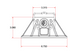 trailer king pin lock dimensions