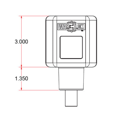 utility trailer door lock dimensions