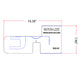 tailer Whiting Roll up door lock latch dimensions