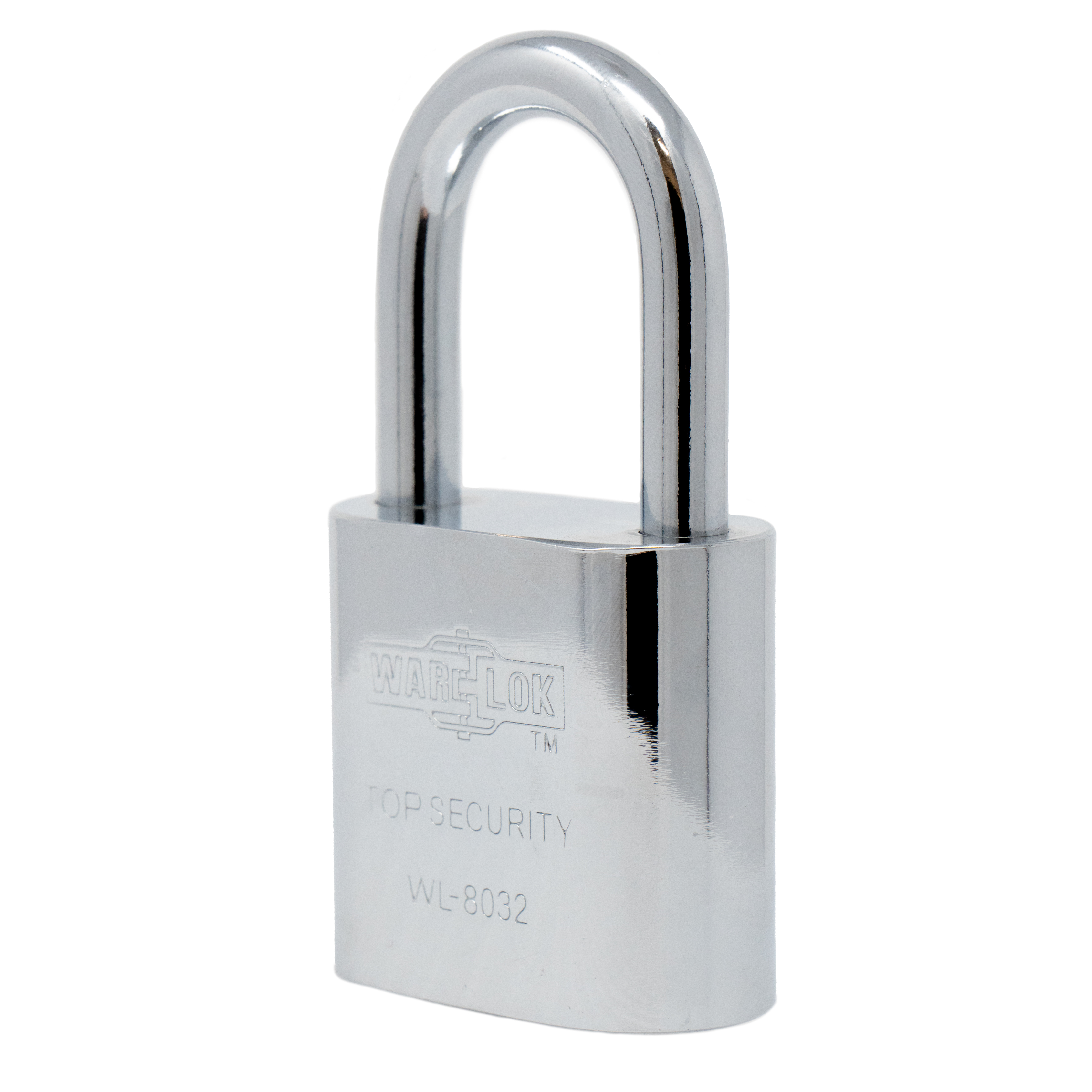 WL-8032 High Security Padlock Chrome Plated 1-5/8 WL-8032 High Security Padlock Chrome Plated 1-5/8